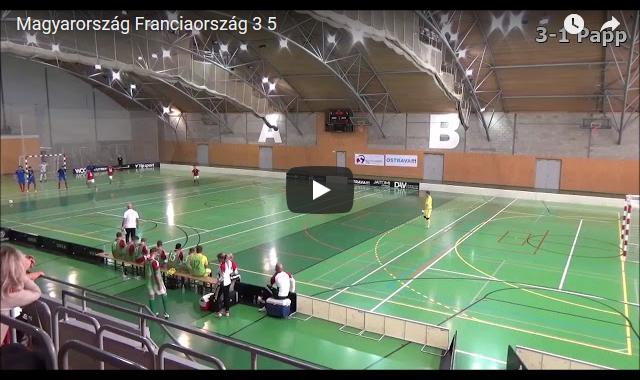 Magyarország-Franciaország 3-5 U17