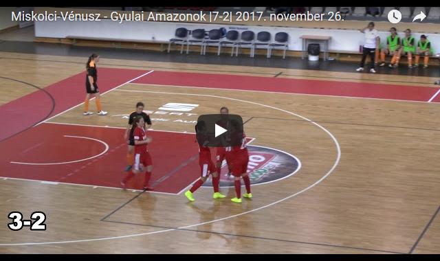 Miskolci-Vénusz – Gyulai Amazonok 7-2