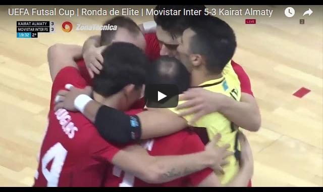 UEFA Futsal Cup Movistar Inter 5-3 Kairat Almaty