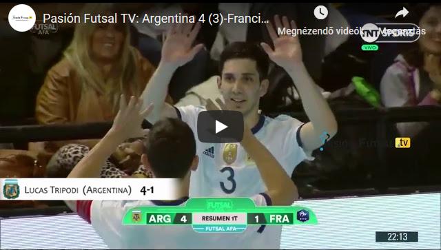 Argentina 4 (3) – Francia 4 (1), GÓLÖSSZEFOGLALÓ