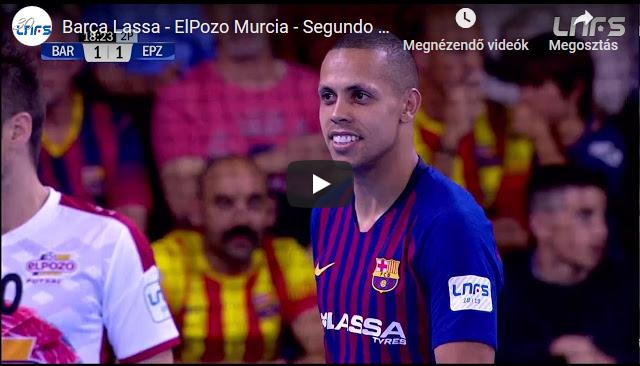 Barça Lassa – ElPozo Murcia 2-3