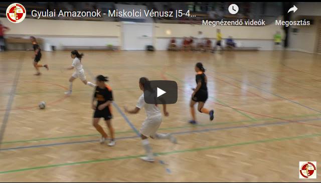 Gyulai Amazonok – Miskolci Vénusz 5-4, GÓLÖSSZEFOGLALÓ