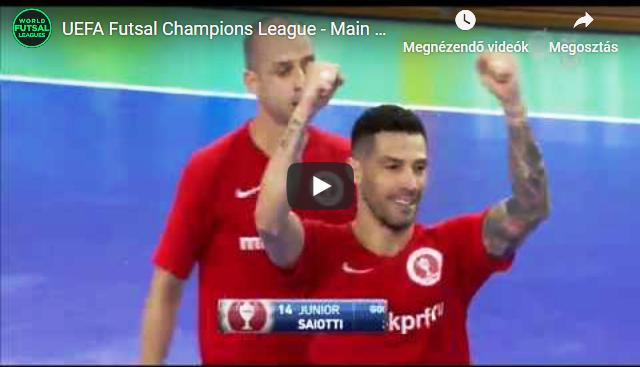 UEFA Futsal Champions League – Main Round / Group 4 – Berettyóújfalu (HUN) 1×5 KPRF (RUS)