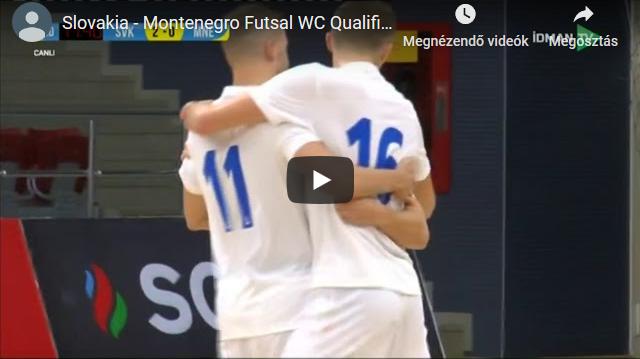 Slovakia – Montenegro 5-0, GÓLÖSSZEFOGLALÓ