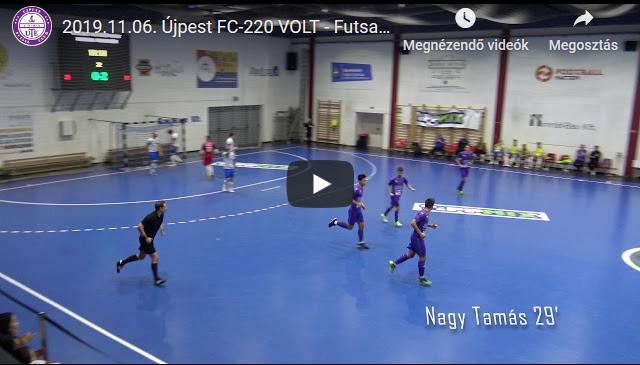 Újpest FC-220 VOLT – Futsal Veszprém, MK