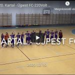 Kartal – Újpest FC-220Volt 3-0 (1-0) GÓLÖSSZEFOGLALÓ