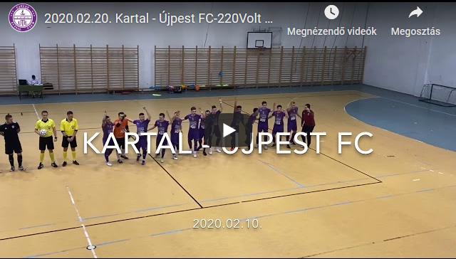 Kartal – Újpest FC-220Volt 3-0 (1-0) GÓLÖSSZEFOGLALÓ