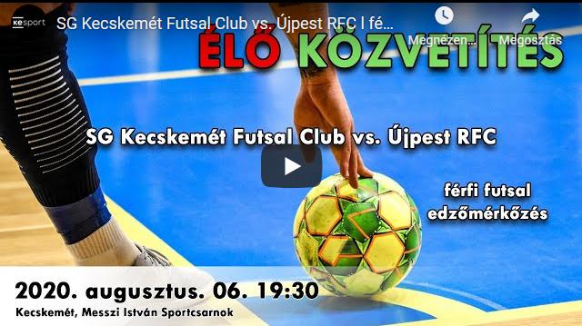 SG Kecskemét – Újpest RFC 2-1, felkészülési mérkőzés