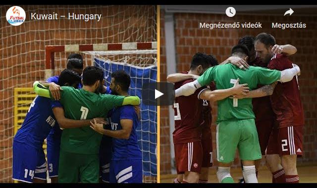 ÉLŐ 17:00 Kuvait – Magyarország