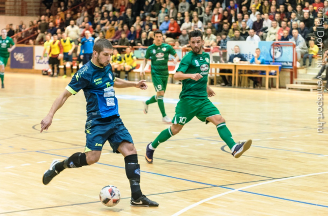 Nézőcsúcs és győri siker a futsalrangadón