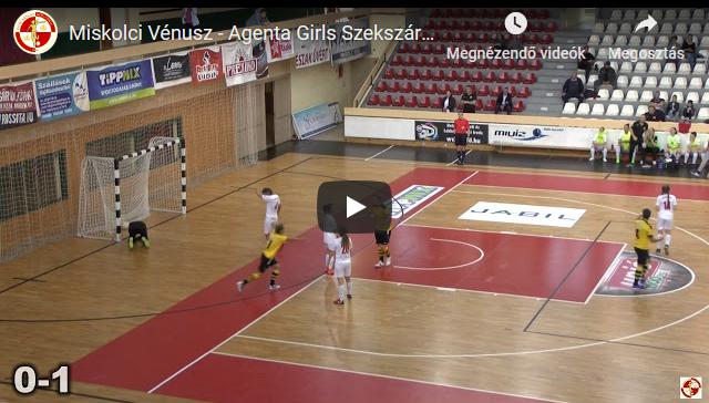 Miskolci Vénusz – Agenta Girls Szeszárd 1-5, GÓLÖSSZEFOGLALÓ