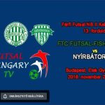 NBII: FTC Futsal-Fisher Klíma – Nyírbátori SC