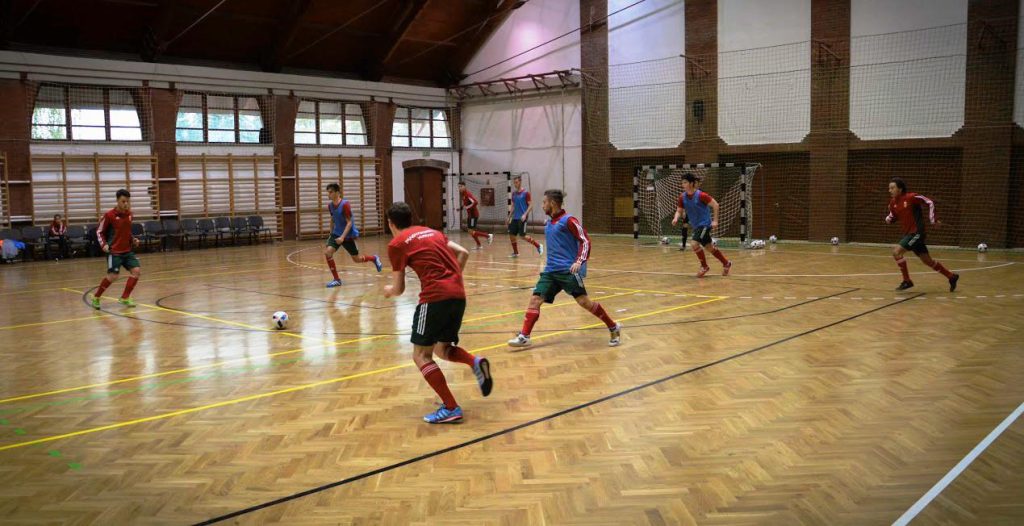 Készülődés a román U21 ellen