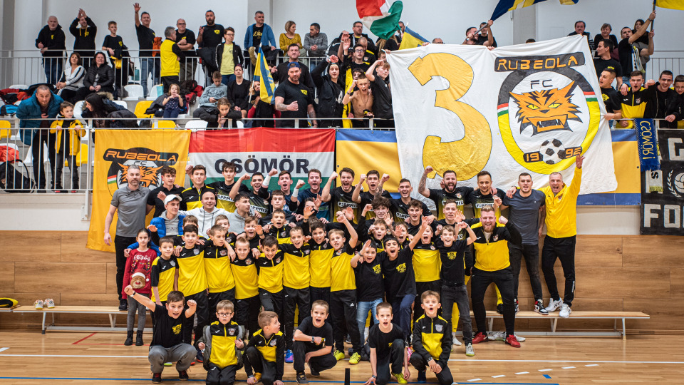 Győzelemmel zárta az évet a Rubeola az Aramis ellen
