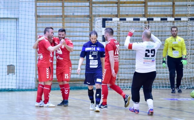 Nagyarányú újvárosi győzelem Veszprémben