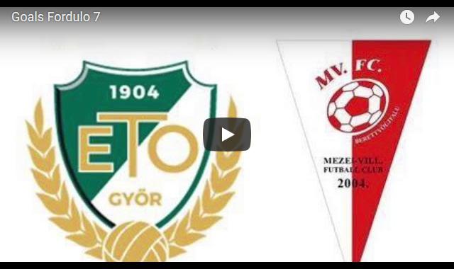Rába ETO – MVFC Berettyóújfalu 8-2