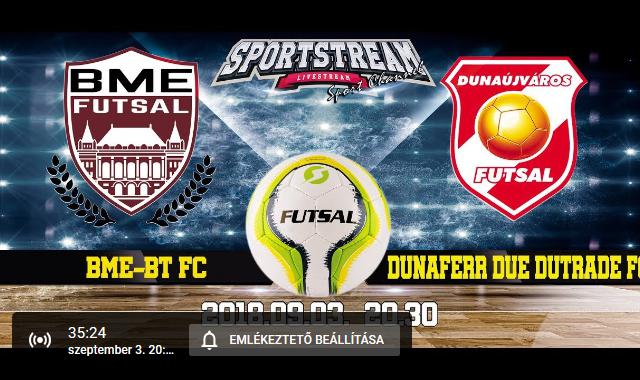 BME – Dunaferr NB I bajnoki, ÉLŐ