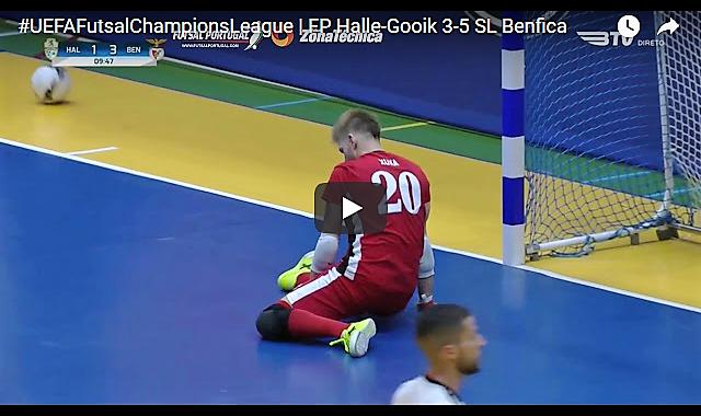 Halle-Gooik 3-5 SL Benfica, BL selejtező