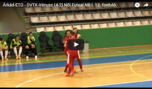 Árkád-ETO – DVTK-Vénusz 4-2