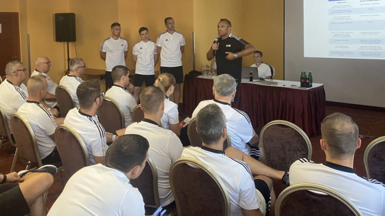 Vecsésen készültek az új idényre a futsaljátékvezetők és ellenőrök