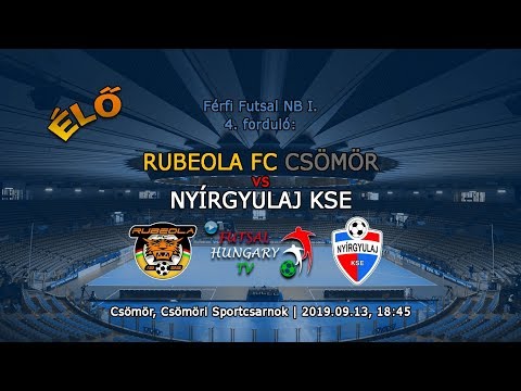 Rubeola FC Csömör – Nyírgyulaj KSE (2019.09.13, stream)