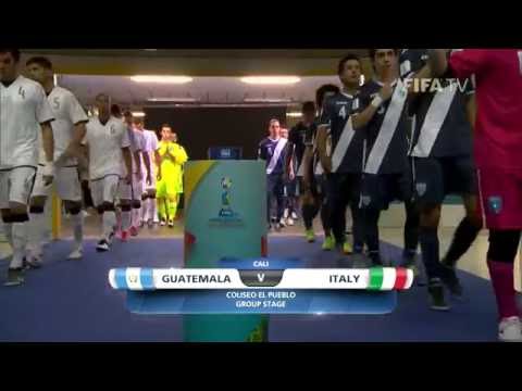 Futsal VB: Guatemala – Olaszország 1-5