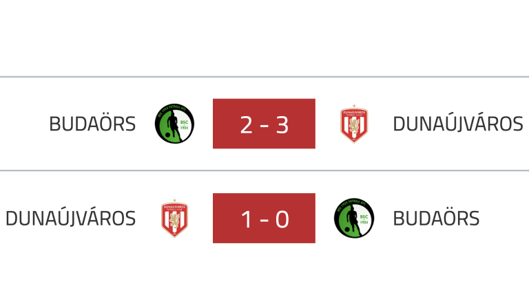 A Dunaújváros pótvizsgázhat, kiesett a Budaörs!
