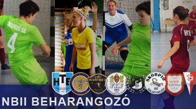 Női futsal NB2 21. forduló beharangozó