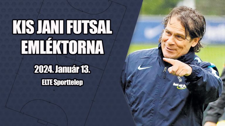 Szombaton Kis Jani futsal emléktorna