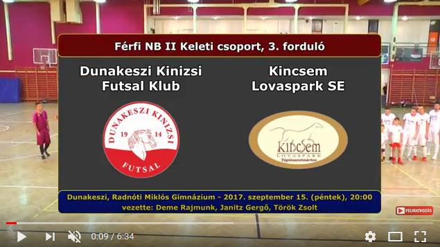 Dunakeszi Kinizsi – Kincsem Lovaspark SE 4-4