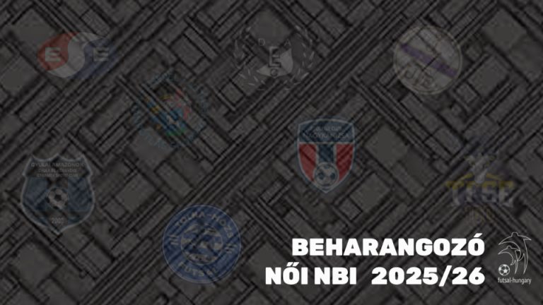 NŐI FUTSAL NB1. 1. FORDULÓ BEHARANGOZÓ