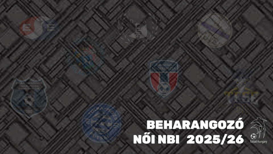NŐI FUTSAL NB1. 1. FORDULÓ BEHARANGOZÓ