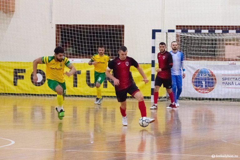 Nagyon nehezen tartotta otthon a pontokat a Futsal Klub Székelyudvarhely