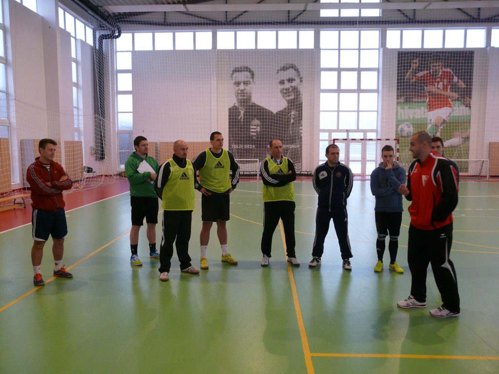 Futsal edzőképzés 2015