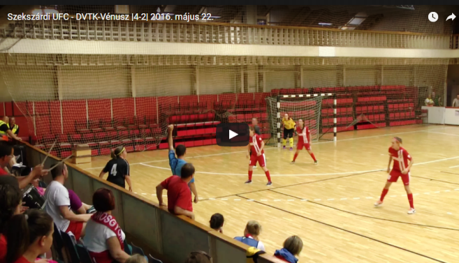 Szekszárdi UFC – DVTK Vénusz 4-2