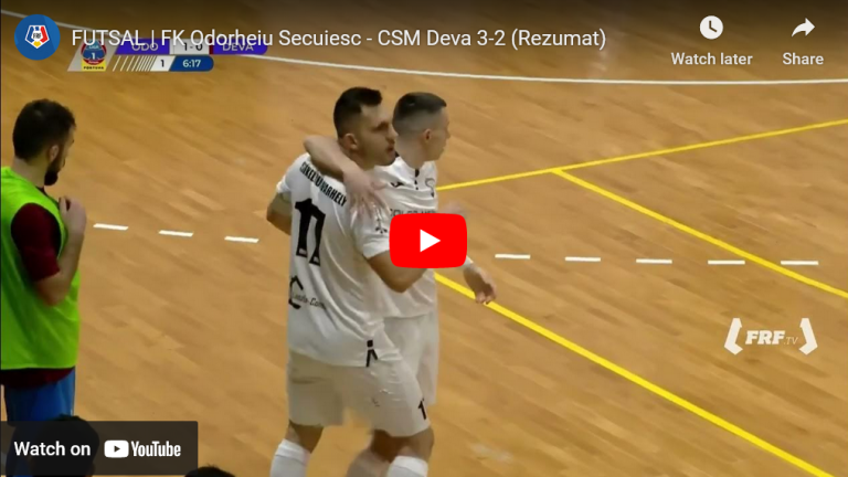 Székelyudvarhely – CSM Déva 3-2, Gólösszefoglaló