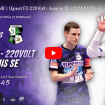 Újpest FC-220Volt – Aramis SE (2024.04.08, stream)