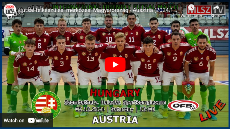 Magyarország – Ausztria (2024.10.05, stream)