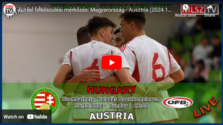 Magyarország – Ausztria (2024.10.06, stream)