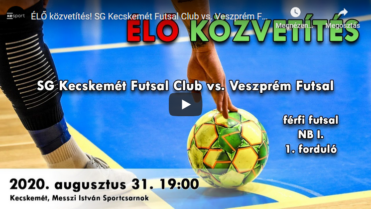 SG KECSKEMÉT FUTSAL – DuUNAFERR