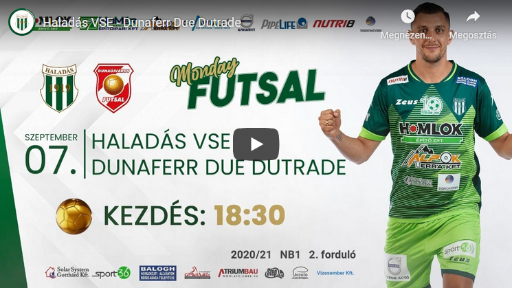 HALADÁS VSE – DUNAFERR DUE DUTRADE FC