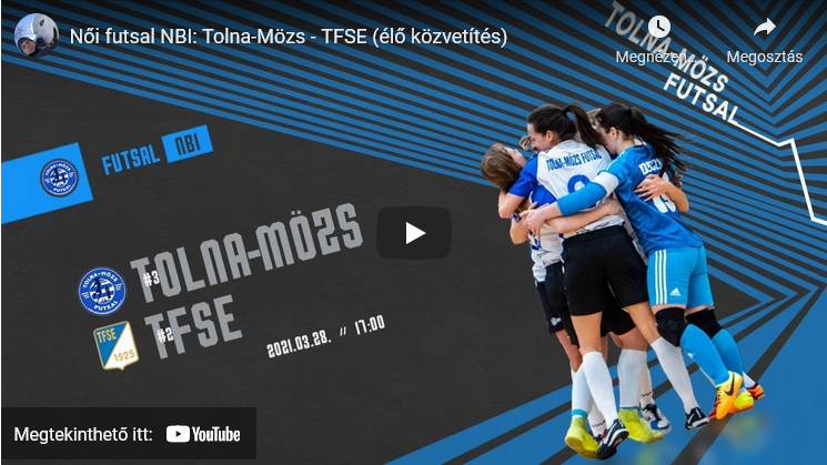 Tolna-Mözs – TFSE (élő közvetítés)
