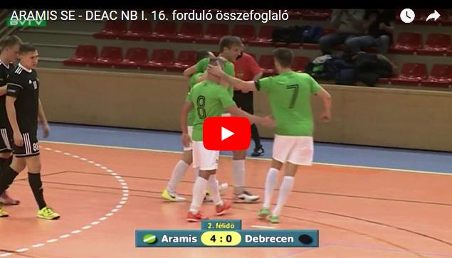 ARAMIS SE – DEAC NB I. 16. forduló összefoglaló