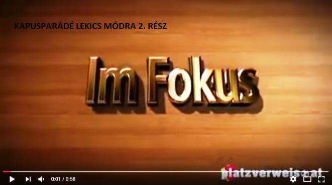 KAPUSPARÁDÉ LEKICS MÓDRA 2. RÉSZ