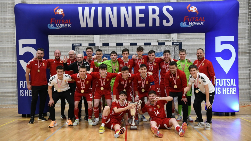 Tornát nyert Porecben az U19-es futsalválogatott