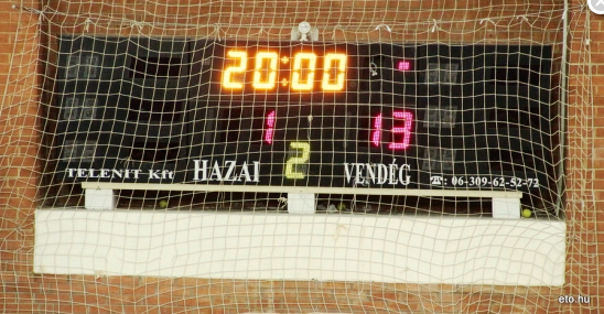 DÉLI FUTSAL-Rába ETO 1-13