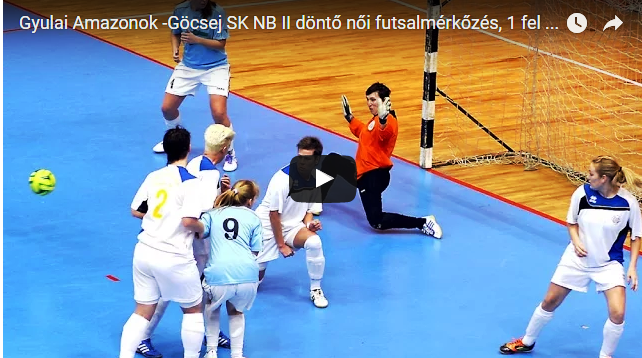 Élő közvetítés! Gyulai Amazonok – Göcsej NB II döntő 14:45