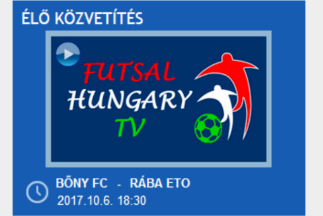 18:30 ÉLŐ BŐNY SZAVILL CONSULTING – RÁBA ETO