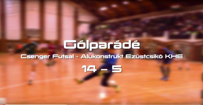 Csenger Futsal – Alukonstrukt Ezüstcsikó 14-5