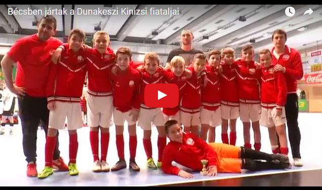 Bécsben jártak a Dunakeszi Kinizsi fiataljai